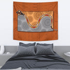 aboriginal-tapestry-indigenous-snake
