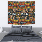 aboriginal-tapestry-indigenous-dot-painting