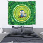 aboriginal-tapestry-indigenous-owl