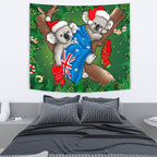 christmas-tapestry-australia-flag-with-koala-ugly-christmas