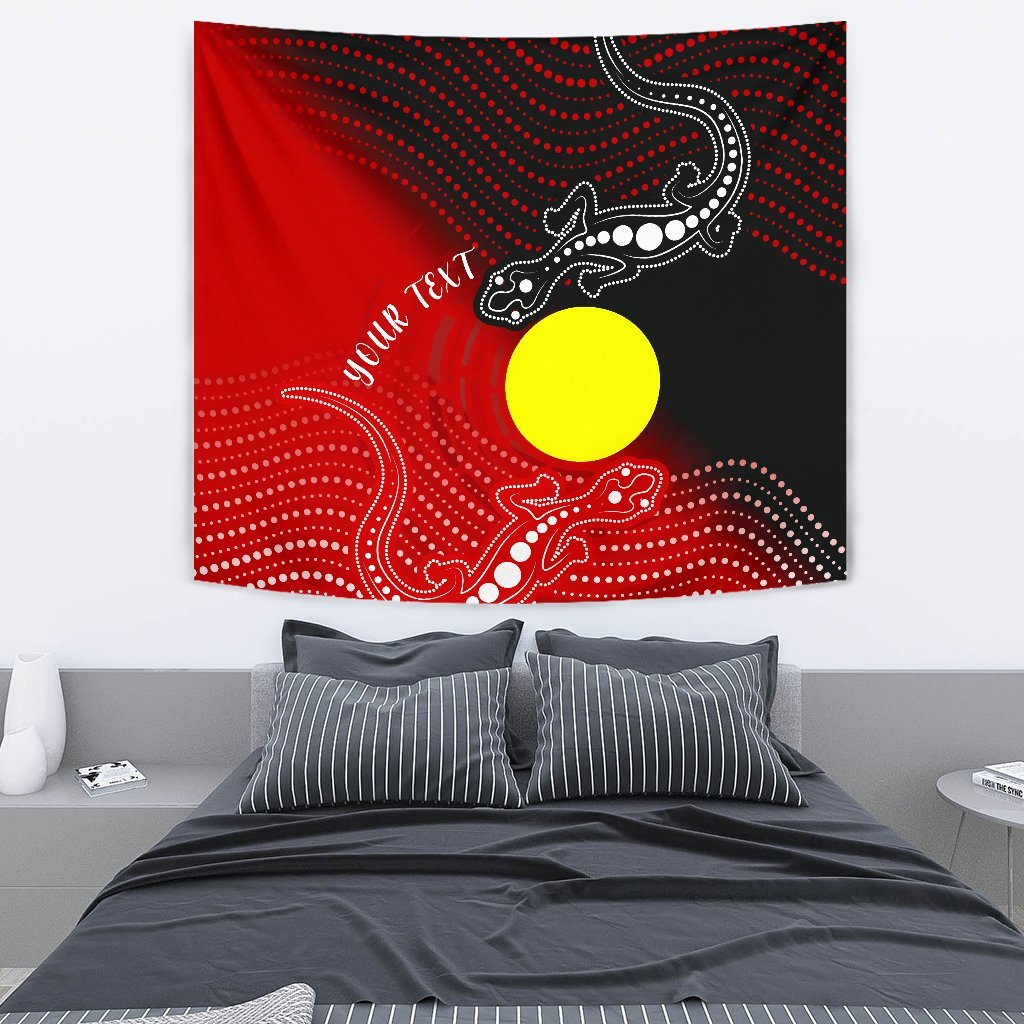 customaboriginal-tapestry-two-indigenous-lizard