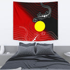 aboriginal-tapestry-two-indigenous-lizard