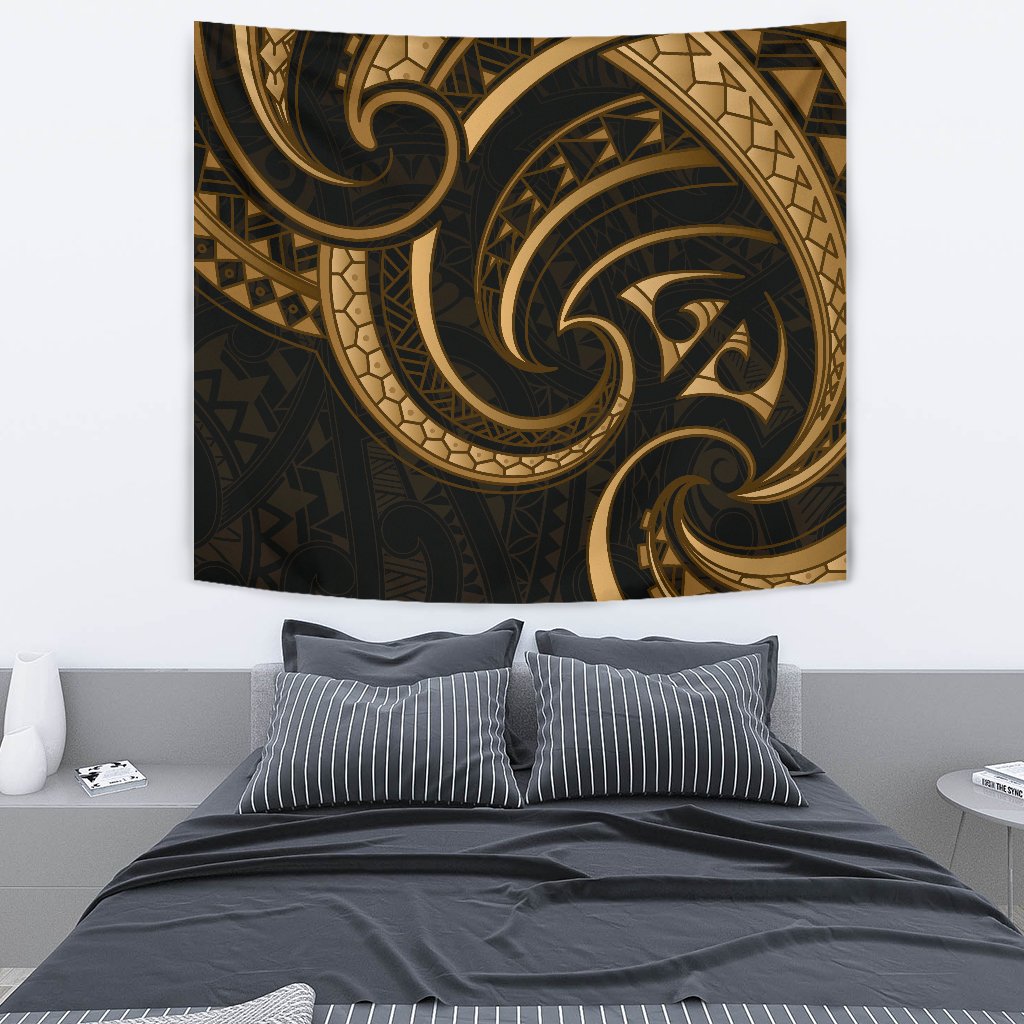 new-zealand-maori-mangopare-tapestry-polynesian-gold