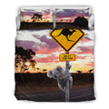 bedding-sets-koala-bed-kangaroo-sign-sunset-landscape-art-sets