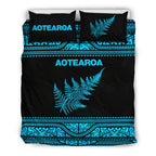 aotearoa-new-zealand-maori-bedding-set-silver-fern-blue