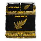 aotearoa-new-zealand-maori-bedding-set-silver-fern-yellow