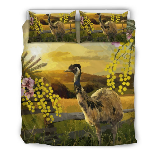 bedding-sets-emus-bed-golden-wattle-flower-landscape-art-sets-1