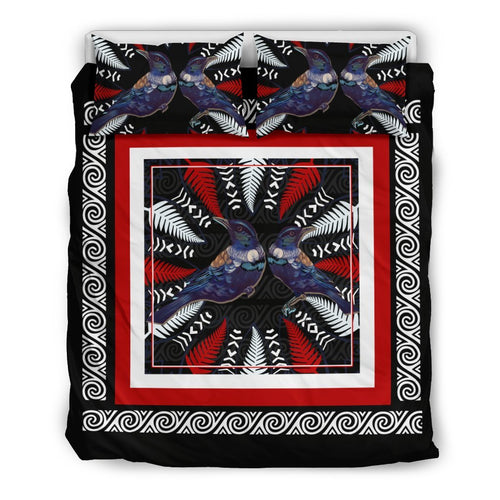 bedding-set-new-zealand-tui-bird