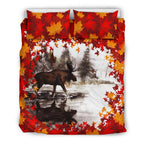 canada-moose-with-maple-leafs-bedding-set