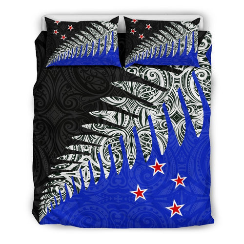 new-zealand-silver-fern-bedding-set-blue