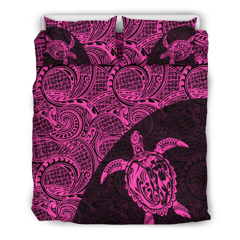 hawaii-bedding-set-tribal-turtle-mermaid-duvet-cover-and-pillow-case-7