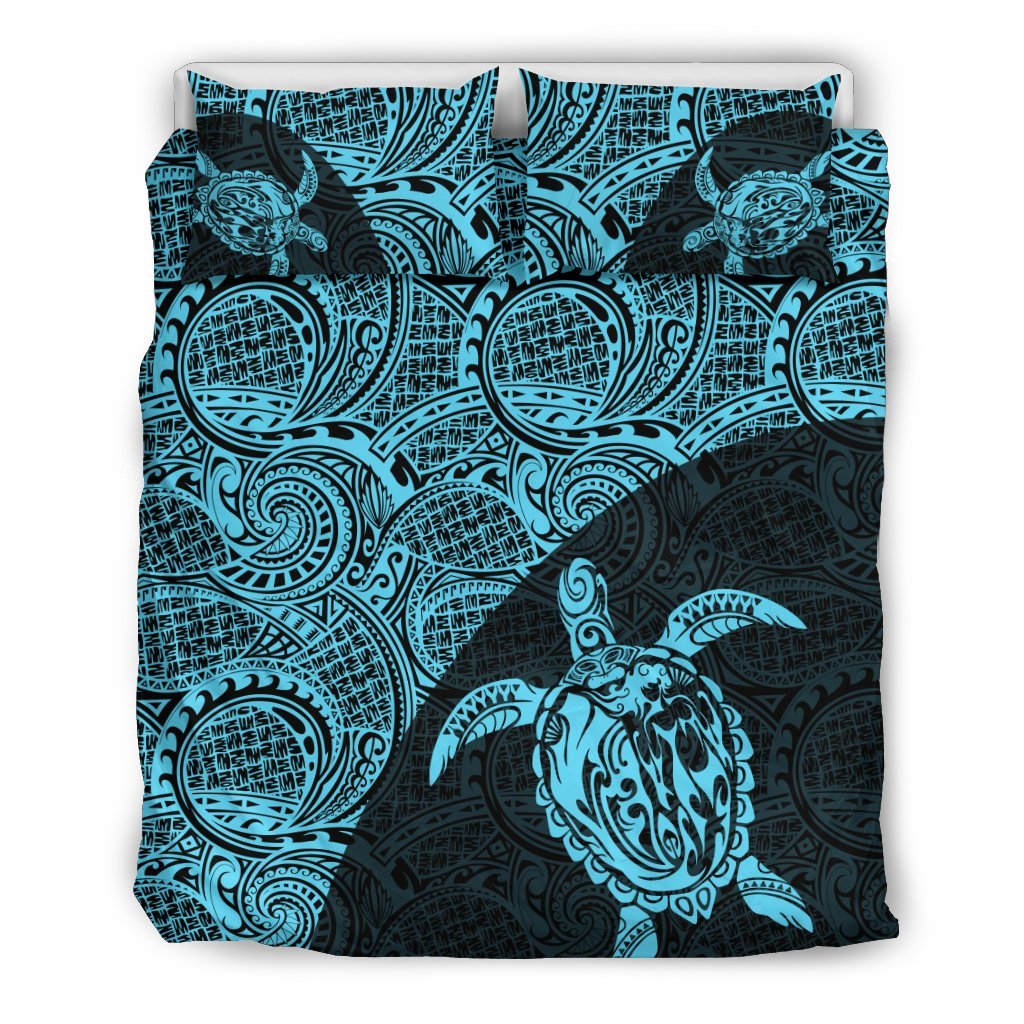 hawaii-bedding-set-tribal-turtle-mermaid-duvet-cover-and-pillow-case-5