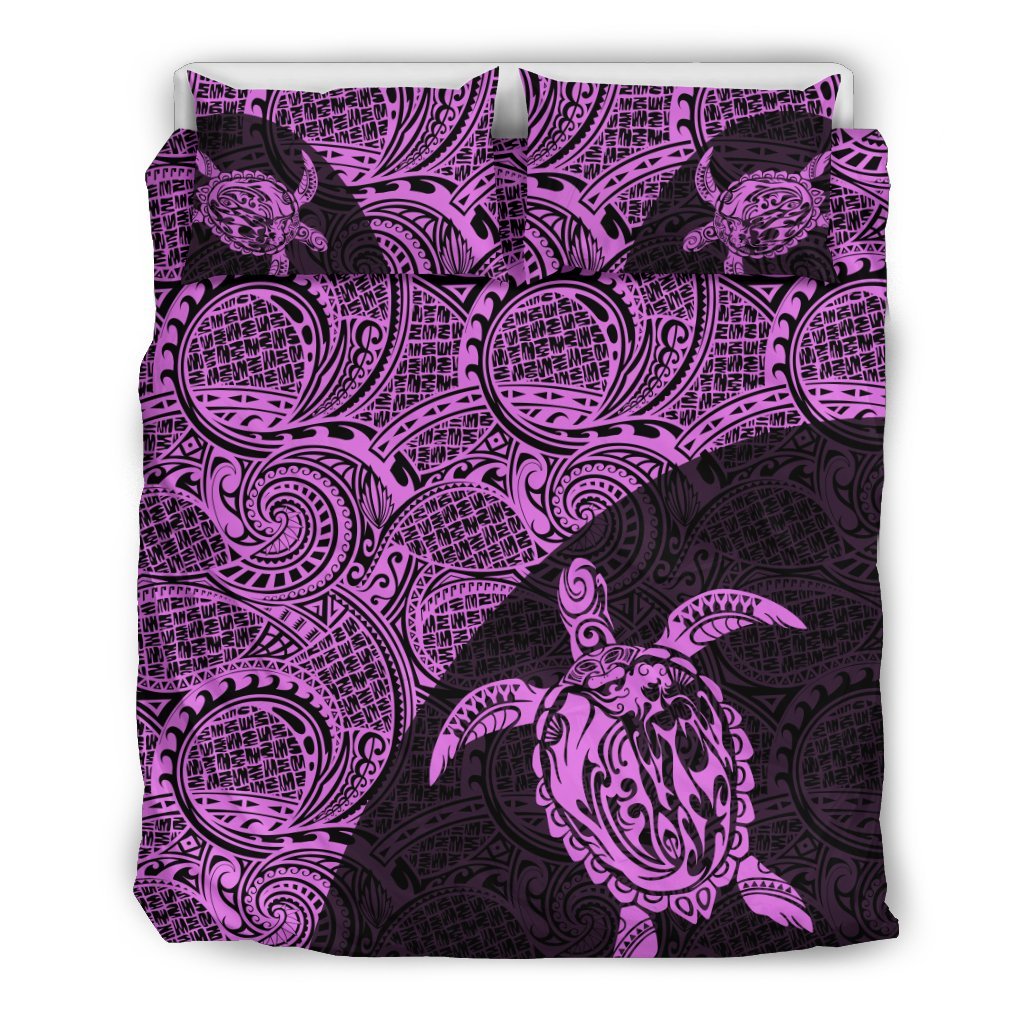 hawaii-bedding-set-tribal-turtle-mermaid-duvet-cover-and-pillow-case-6