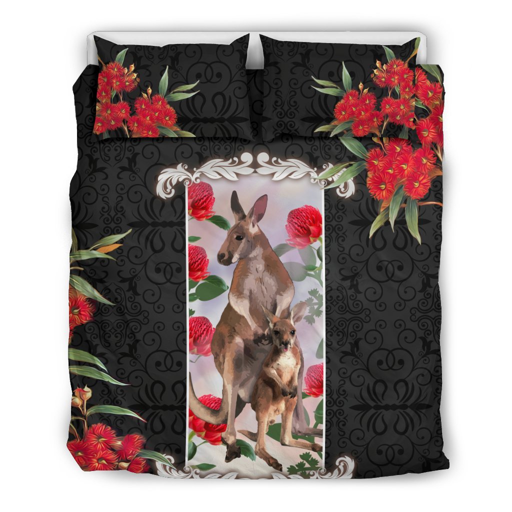 bedding-sets-kangaroo-bed-waratah-flowers-patterns-sets