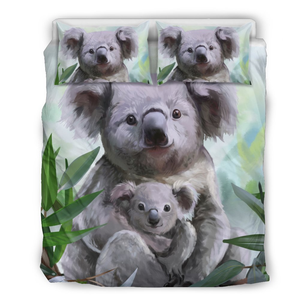 bedding-sets-koala-bed-family-happy-painting-sets