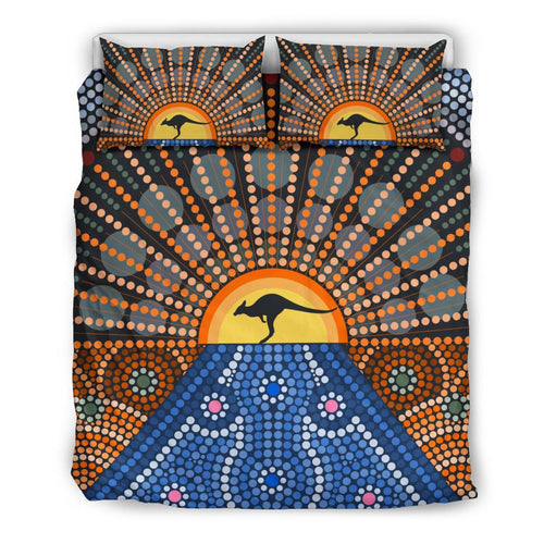 aboriginal-bedding-sets-kangaroo-sun-dot-painting