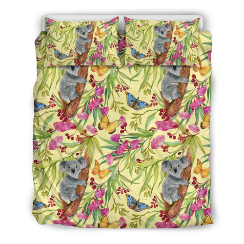 bedding-sets-koala-bed-butterflies-painting-sets