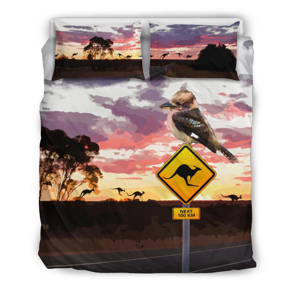 bedding-sets-kookaburra-bed-kangaroo-sign-landscape-art-sets