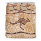 aboriginal-bedding-sets-kangaroo-dot-painting-circle-art
