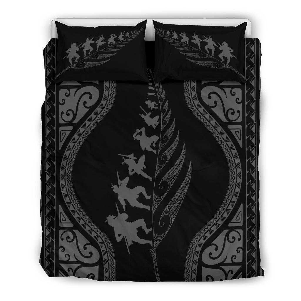 new-zealand-haka-fern-bedding-set-grey