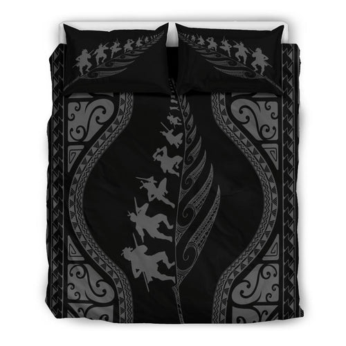 new-zealand-haka-fern-bedding-set-grey