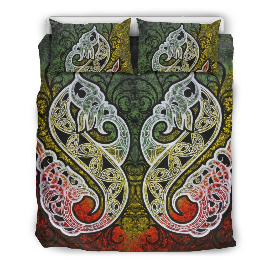 maori-manaia-bedding-set-painting