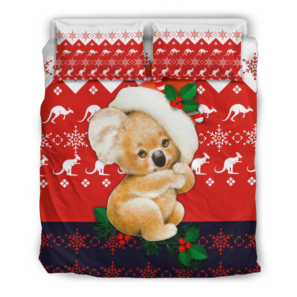 christmas-bedding-sets-koala-bed-kangaroo-symbol-snowflakes-sets