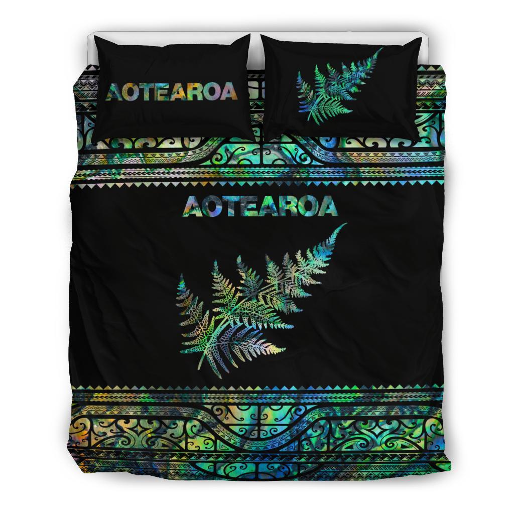 aotearoa-new-zealand-maori-bedding-set-silver-fern-paua-shell