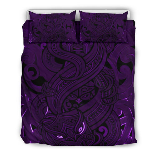 new-zealand-bedding-set-maori-gods-tumatauenga-god-of-war-purple