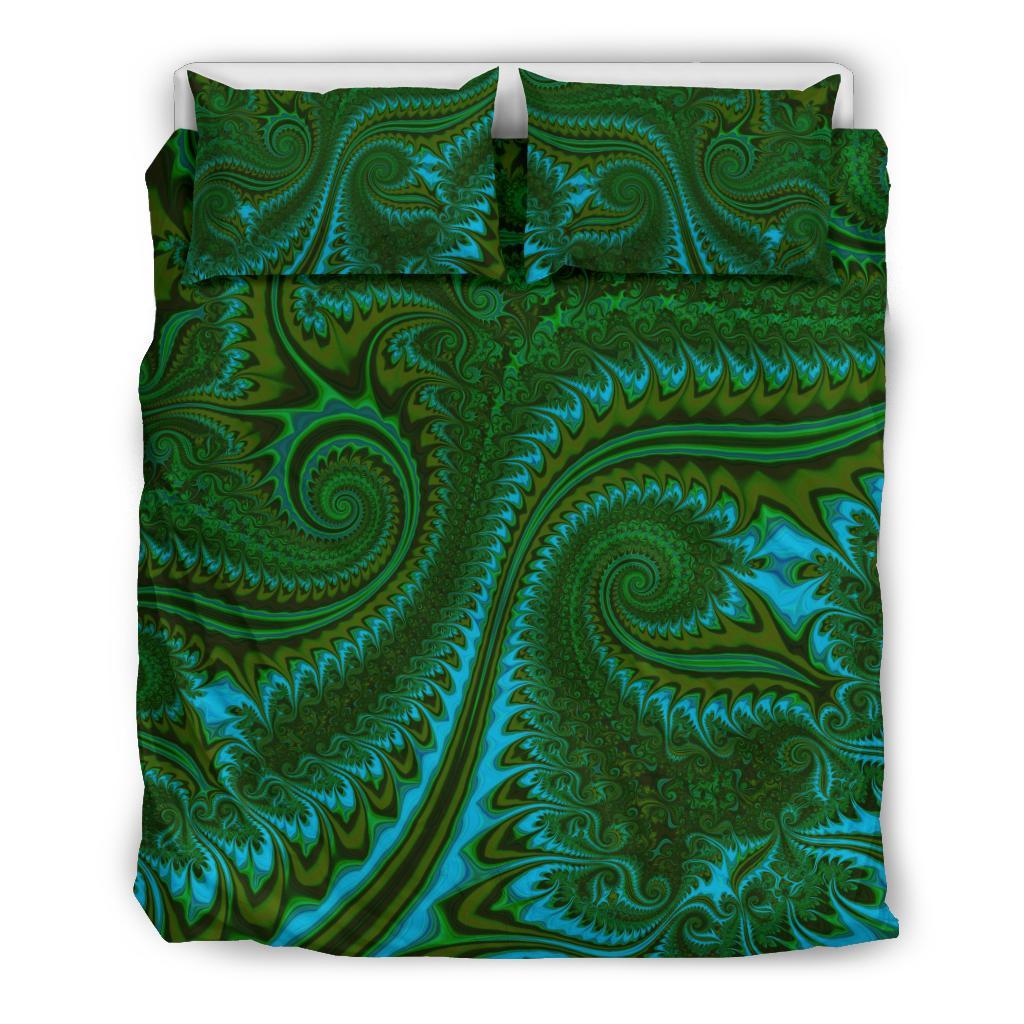 new-zealand-bedding-set-koru-fern-duvet-cover-and-pillow-case-abstract-style-02