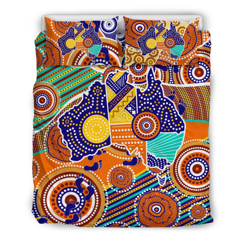 aboriginal-bedding-set-australian-map-dot-painting