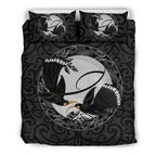 new-zealand-huia-bird-maori-bedding-set