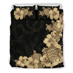 hibiscus-plumeria-golden-turtle-bedding-set