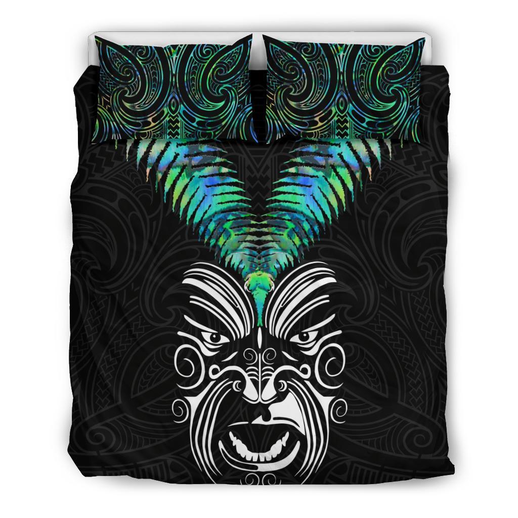 new-zealand-maori-moko-bedding-set-paua-shell