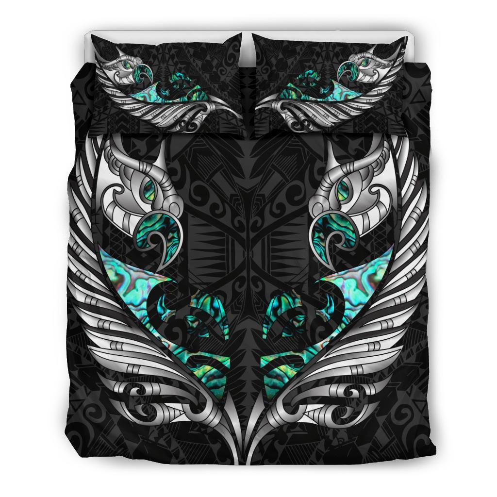 new-zealand-bedding-set-manaia-paua-fern-wing-white