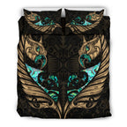 new-zealand-bedding-set-manaia-paua-fern-wing-gold
