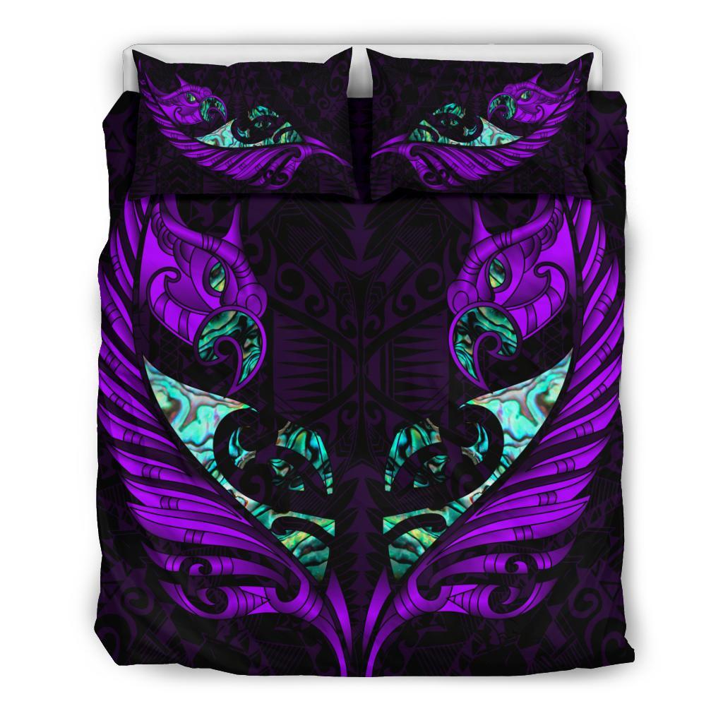 new-zealand-bedding-set-manaia-paua-fern-wing-violet