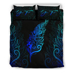 signature-custom-light-silver-fern-bedding-set-blue