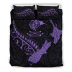 new-zealand-heart-bedding-set-map-kiwi-mix-silver-fern-pastel-purple