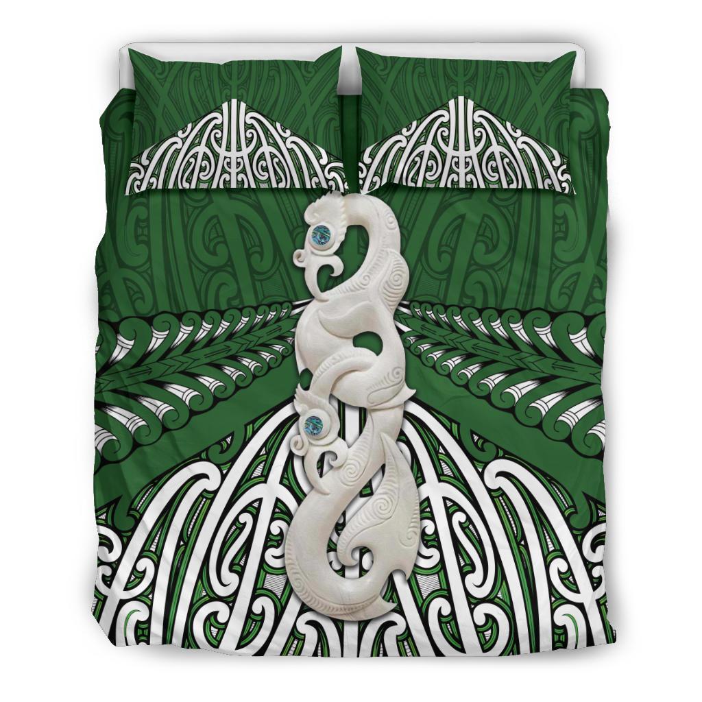 maori-moko-tattoo-bedding-set-manaia-pounamu