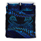 aotearoa-bedding-set-blue-maori-manaia-with-silver-fern