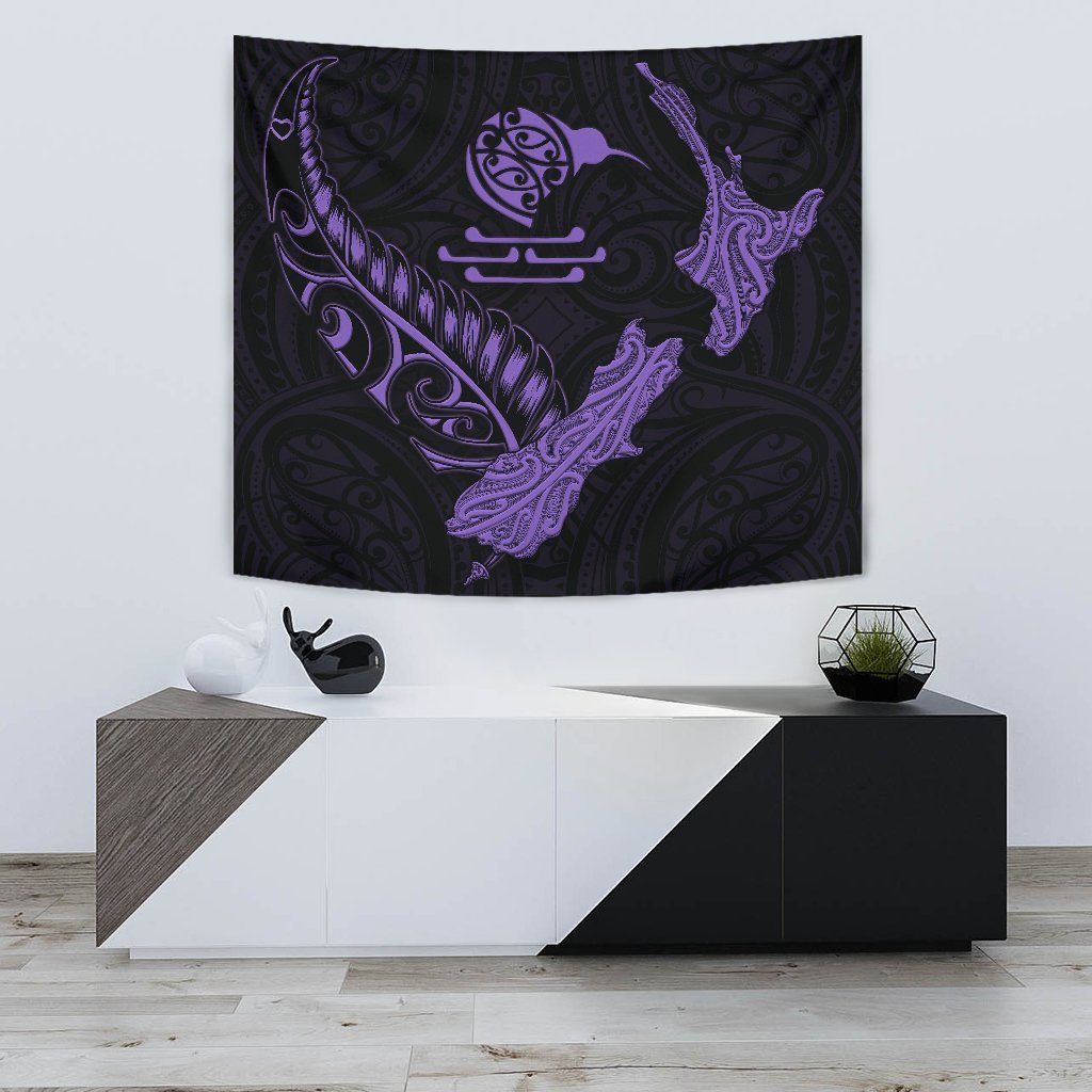 new-zealand-heart-tapestry-map-kiwi-mix-silver-fern-pastel-purple