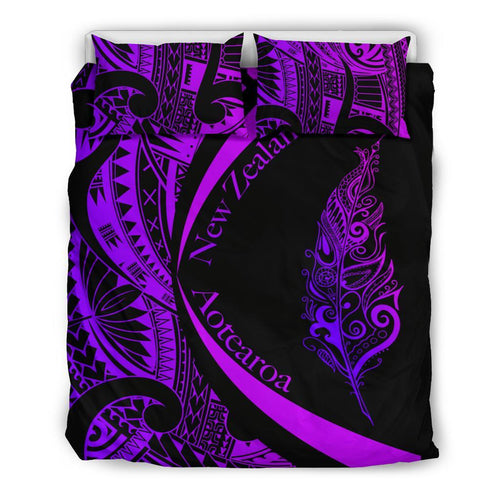 light-silver-fern-maori-bedding-set-circle-style-purple
