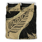 signature-custom-paua-shell-maori-silver-fern-bedding-set-golden
