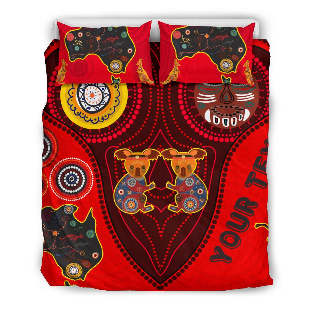 1saustralia-custom-bedding-set-aboriginal-animal-dot-pattern