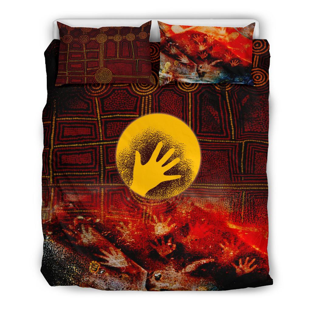 aboriginal-bedding-set-indigenous-flag-hand-art