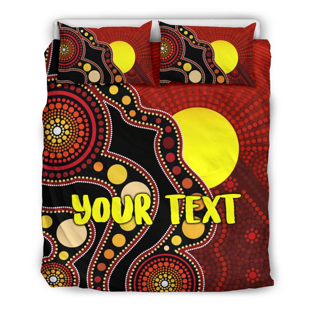 custom-bedding-set-australia-aboriginal-lives-matter-flag-bedding-set