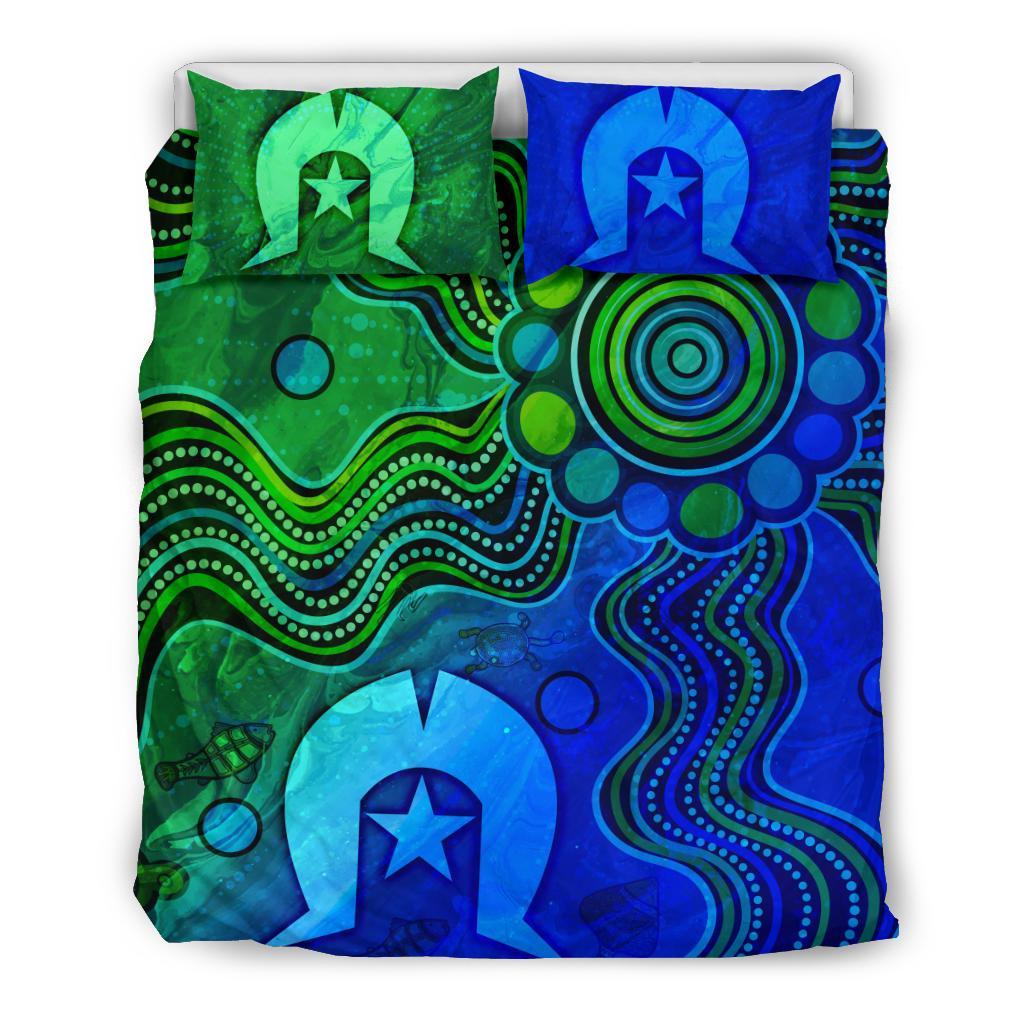 aboriginal-bedding-set-torres-strait-islands-flag