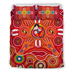 bedding-sets-aboriginal-family-with-dot-painting-art