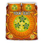 custom-text-aboriginal-bedding-set-turtle-circle-dot-painting-art